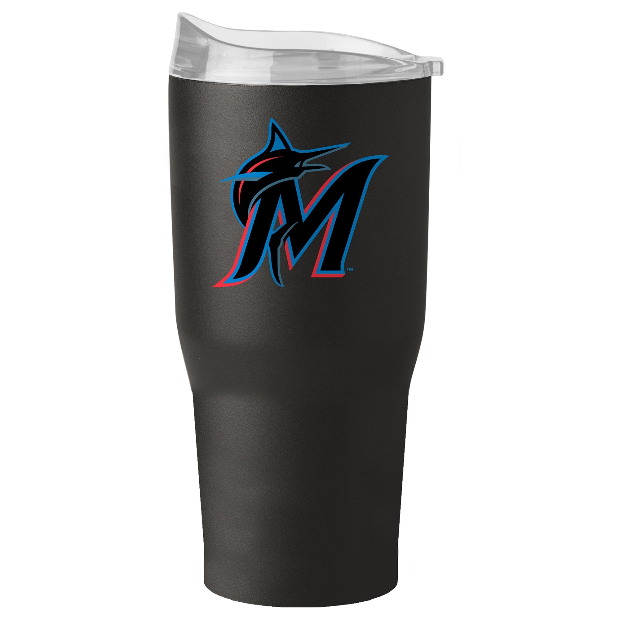 30 Oz Miami Marlins Flipside Powder Coat Tumbler